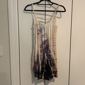 Gypsy 05 tie dye mini dress